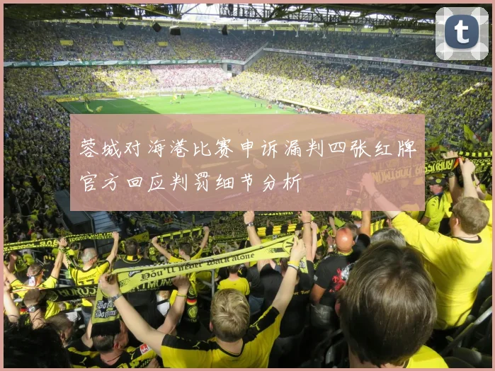 蓉城对海港比赛申诉漏判四张红牌官方回应判罚细节分析